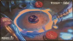 Magic Fallout Ultra Pro Foil Sol Ring Playmat Magiccon Chicago - Image 1