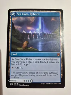 MTG - Sea Gate Restoration / Sea Gate, Reborn - Zendikar Rising ZNR - NM - Image 2
