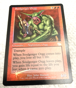 Soulgorger Orgg MTG Judgment Foil 99/143 NM - Image 2