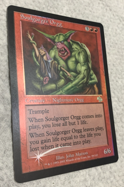 Soulgorger Orgg MTG Judgment Foil 99/143 NM - Image 4