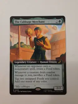 The Cabbage Merchant - MTG - Extended Art - Avatar: The Last Airbender - #203-NM - Image 1