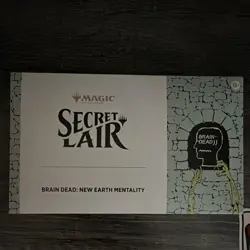 MTG Secret Lair Brain Dead New Earth Mentality (Non-Foil) Sealed - Image 1
