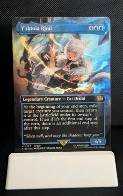 Y'shtola Rhul (Borderless) - NM [Foil] TCG MTG Final Fantasy XlV - Image 1