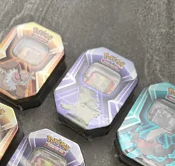 3x Triple Whammy Collector Sealed Tins(Complete Set) Pokemon TCG - Image 1
