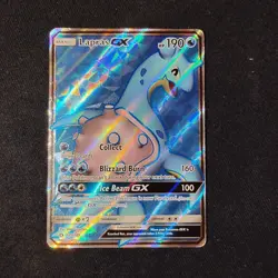 Pokemon TCG Lapras GX 139/149 SM Base Set Holo Full Art NM - Image 1
