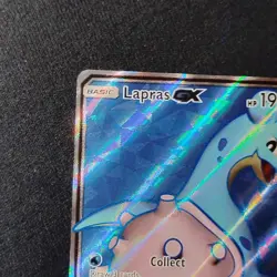 Pokemon TCG Lapras GX 139/149 SM Base Set Holo Full Art NM - Image 2