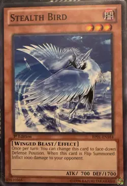 Yu‑Gi‑Oh! Stealth Bird BP01‑EN184 Common 1st Edition Playset (3 Cards) - Image 1