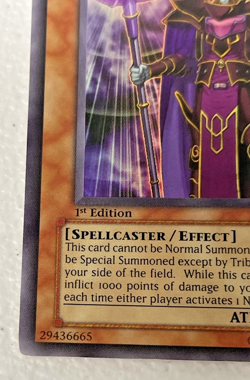 Yu-Gi-Oh! Dark Eradicator Warlock SD6-EN001 Ultra 1st Edition - Image 5