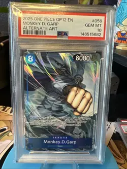Monkey.D.Garp (Alternate Art) OP12-056 Legacy of the Master - Image 1