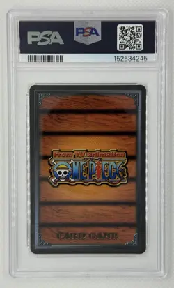 2002 One Piece Bandai Zoro C08 Assault On Baroque Works PSA 10 POP 8 Vintage JPN - Image 2