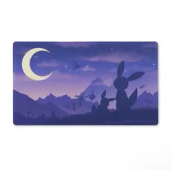 Eevee & Umbreon Twilight Playmat Pokemon Center Exclusive Limited - Image 2