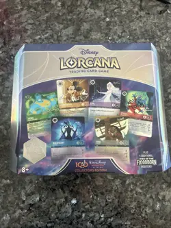 Disney Lorcana TCG Rise of the Floodborn Collectors Edition Booster Box- 4 Packs 4050368982544 - Image 1