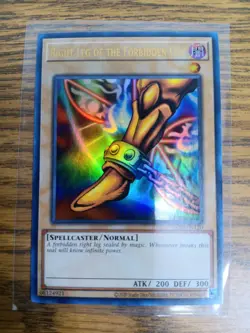 Yu-Gi-Oh Exodia Right Leg LOB-120 Unlimited Ultra Rare - Image 4