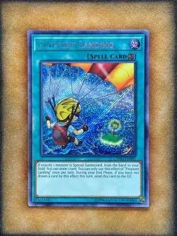 Yugioh Pinpoint Landing CYHO-EN081 Secret Rare NM - Image 1