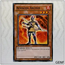 Achacha Archer - GENF-EN003 - Common 1st Edition Yugioh - Image 1