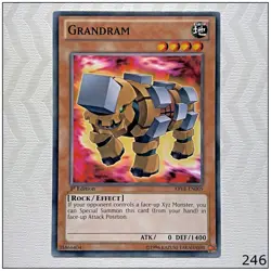Grandram - ABYR-EN005 - Common 1st Edition Yugioh - Image 1