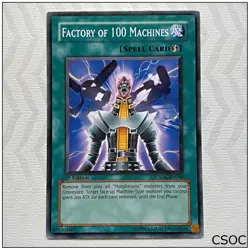 Factory of 100 Machines - CSOC-EN049 - Common 1st Edition Yugioh - Image 1