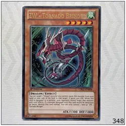 ZW - Tornado Bringer - CBLZ-EN006 - Rare 1st Edition Yugioh - Image 1