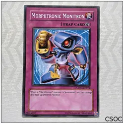 Morphtronic Monitron - CSOC-EN072 - Common Unlimited Yugioh - Image 1