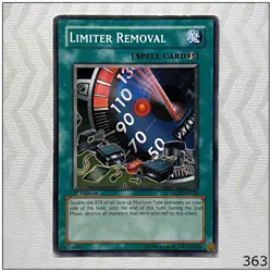 Limiter Removal - SD10-EN025 - Common 1st Edition Yugioh - Image 1