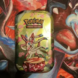 Pokemon TCG Sylveon Metal Tin ONLY 60 ct Scarlet & Violet Prismatic Evolutions - Image 2