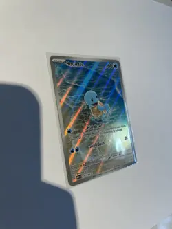 Pokemon TCG Squirtle 170/165 SV Scarlet & Violet 151 Illustration Rare Holo - Image 2
