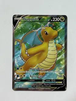 The Pokemon Company Pokemon TCG Dragonite V 076/078 Pokemon GO UR Holo EN 230HP - Image 1