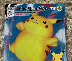 Surfing Pikachu VMAX 009/025 Celebrations Ultra Rare Holo Full Art English - Image 2