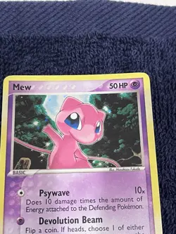 Pokemon TCG Mew 040 Holo Black Star Promos 2006 Rare English - Image 5