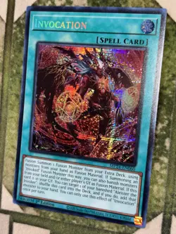 YuGiOh INVOCATION Prismatic Secret Rare MP24-EN060 - Image 1