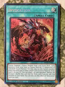 YuGiOh INVOCATION Prismatic Secret Rare MP24-EN060 - Image 2