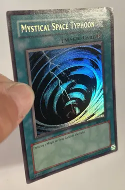 Yu-Gi-Oh! Mystical Space Typhoon MRL-047 Magic Ruler Unlimited, Ultra Rare Holo - Image 2