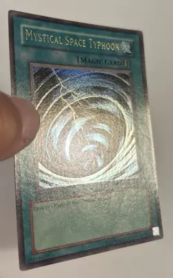 Yu-Gi-Oh! Mystical Space Typhoon MRL-047 Magic Ruler Unlimited, Ultra Rare Holo - Image 4