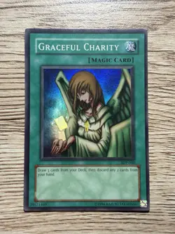 Graceful Charity SDP-040 Unlimited Edition Super Rare Yu-Gi-Oh MP - Image 1