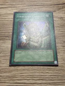 Graceful Charity SDP-040 Unlimited Edition Super Rare Yu-Gi-Oh MP - Image 2