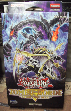 Konami Yugioh Structure Deck Zombie Horde 1st Edition (NEW SEALED) - Image 1