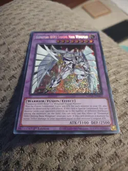 Yu-Gi-Oh! Elemental HERO Shining Neos Wingman 25th SR MP24-EN062 1st Edition - Image 2