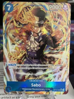 Sabo Alternate Art Foil OP15-046 Adventure on Kami's Island One Piece - Image 1