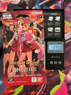 (HEAVY)🔥37.58g One Piece Heroines Edition EB-03 Sleeved Booster Pack Brand New - Image 1
