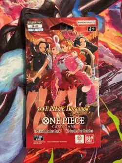 (HEAVY)🔥37.58g One Piece Heroines Edition EB-03 Sleeved Booster Pack Brand New - Image 3