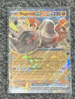 Regirock Ex 107/217 – Ascended Heroes – Pokemon TCG – NM - Image 2