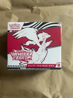 Pokemon TCG White Flare ETB Elite Trainer Box Sealed - Image 1