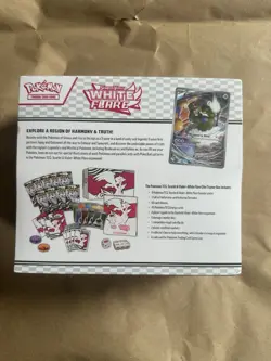 Pokemon TCG White Flare ETB Elite Trainer Box Sealed - Image 3