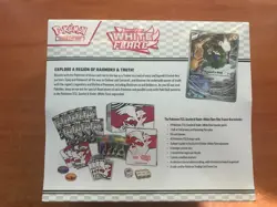 POKEMON TCG WHITE FLARE ELITE TRAINER BOX ETB FACTORY SEALED - Image 2