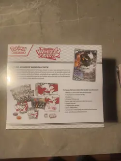 Pokemon TCG White Flare ETB Elite Trainer Box Sealed - Image 2