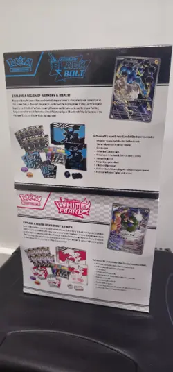Pokemon TCG White Flare & Black Bolt Elite Trainer Box ETB Bundle Pair - SEALED - Image 4