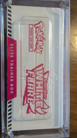 Pokemon TCG Scarlet & Violet White Flare ETB Elite Trainer Box Sealed - Image 3