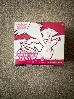 White Flare Pokemon Center ETB Sealed - Image 1