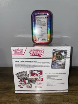 Pokemon TCG - White Flare ETB • Ascending Heroes Mini Tin All Factory Sealed - Image 3