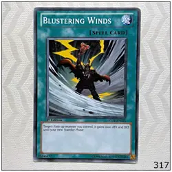 Blustering Winds - YS11-EN021 - Common 1st Edition Yugioh - Image 1